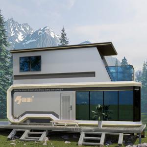 Quality Perimeter Mobile Ecocapsule Tiny House Modern White Color For Village wholesale