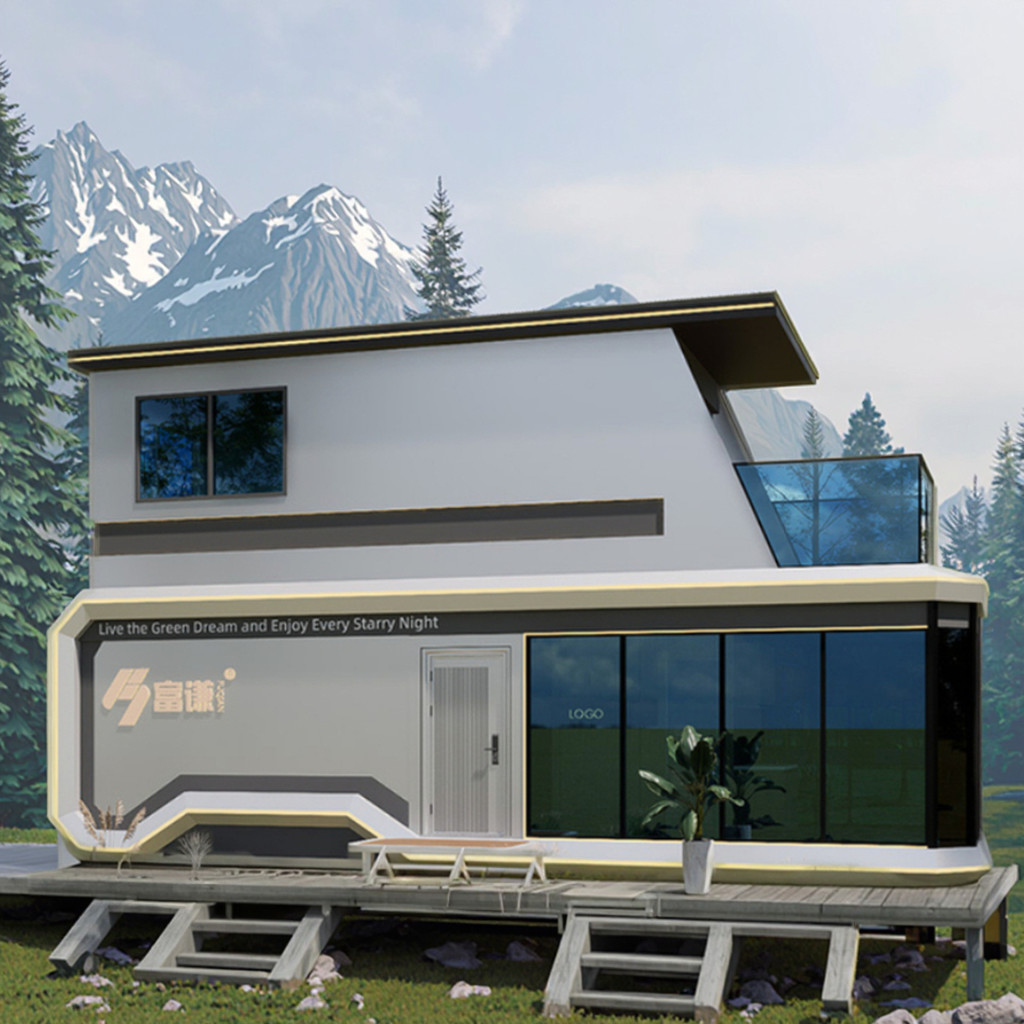 Offices Application Modern Capsule Mobile Home Prefabricated Container Space Capsule House Villa