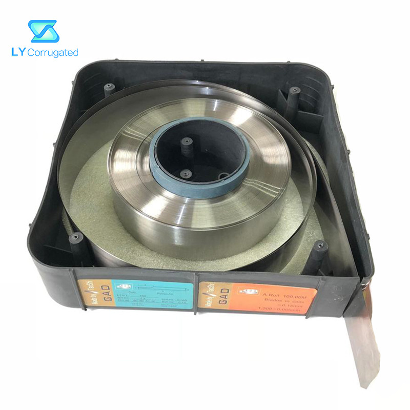 Blue Steel Flexographic Printer Spare Parts Gravure Printing Doctor Blades