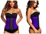 9 Steel Bones SGS Latex Gym Waist Trainer Lycra Slimming Cincher
