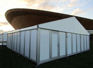 Quality Storage Waterproofing Large Aluminum Frame Tent DIN4102 B1 M2 wholesale