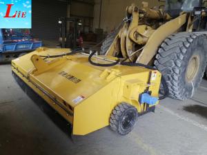 Quality China road sweeper road cleaning machine for wheel loader road sweeper for skid steer wholesale
