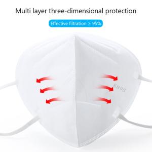 Quality Outdoor Ffp2 Disposable Kn95 Protection Mask Easy Breathability wholesale