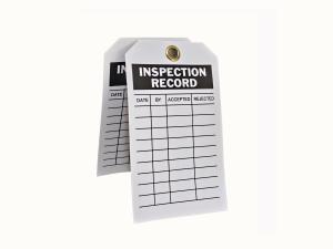 Quality Customized Logo Plastic Safety Tag for Chemical Hazard Identification wholesale