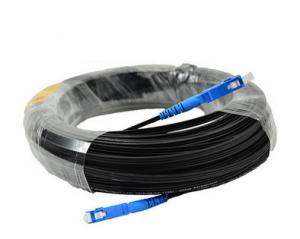Quality SC / UPC Jumper FTTH Outdoor Drop Cable G652D G657A Fiber Optical Cable Patch Cord wholesale