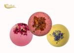 Shea Butter / Petal Bath Bomb , Body Care Bath Bombs Color Customized