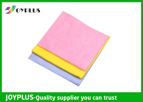 Needle - Punched Non Woven Cleaning Cloths Disposable Viscose / Polyester