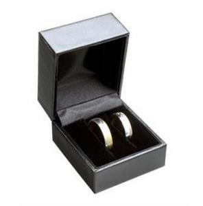 Quality Double Rings Jewelry Plastic Box Long Lifetime Wedding Engagement Set wholesale