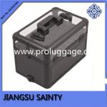 SACMC094 All black ABS nail polish case storage