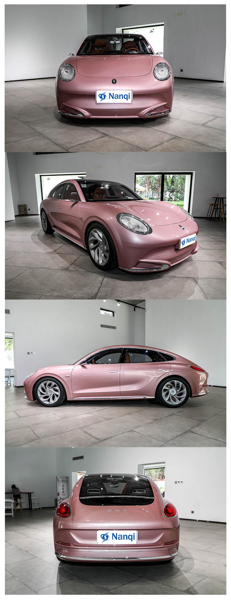Pink THE NEXT ORA Car Medium Sized Electric Cars 4 Door 5 Seater