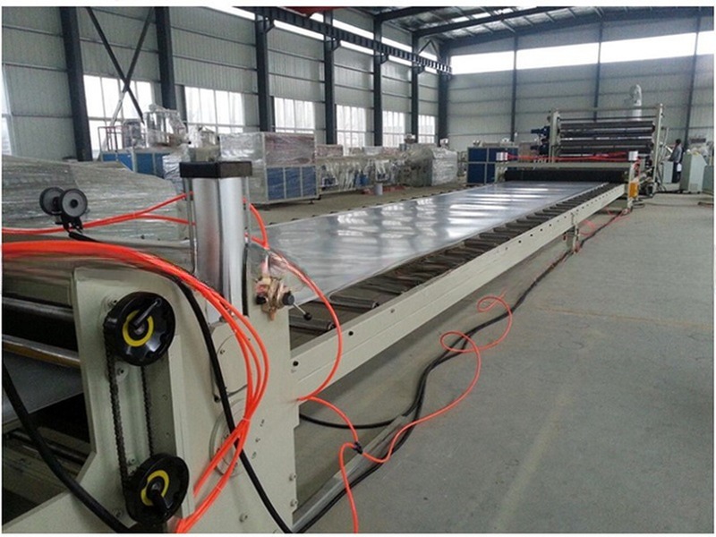 Manufacturing Processing PP ABS PVC Sheet/Board Production Line