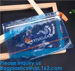 Quality Horizontal Zipper Bags Design Zipper Bags Logo Frosted Poly Bags For Clothes Shirt Swimwear Bikini Beach Bag Packaging wholesale