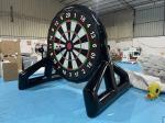 6ft PVC Inflatable Football Dart Board Blue Soccer Dart For Giant Yard Games