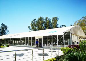 Quality Party Rental 20x60M Arcum Aluminum Frame Tent With Glass Sidewall wholesale