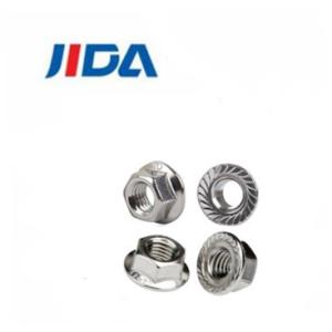 Quality A2-70 A4-70 Zinc Stainless Steel Din6923 Hex Flange Nut M10 M8 Custom wholesale