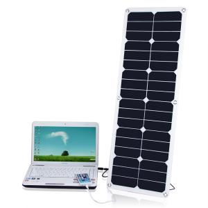 Quality PET Laminated 40W Flexible Solar Panels For Laptop Charging wholesale
