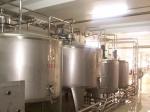 PLC Control Yoghurt Processing Line 304 Stainless Steel Body Material