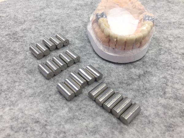 270HV10 Hardness Nickel Silver Alloy , Dental Casting Alloys Shot / Pellet