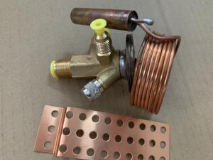 Quality R22 TIE HW Thermostatic Expansion Valve MOP 45 Bar 14.2KW wholesale