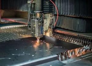 Carbon Steel Laser Cutting For Hydraulic Machine Presses Parts