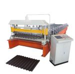 Metal Panel Roofing Sheet Rollformers 0.3mm Hydraulic Cutting