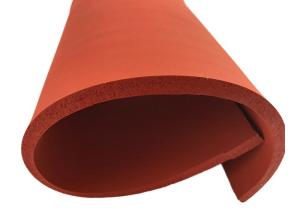 Quality Commercial Silicone Foam Sheet Closed Cell Sponge Rubber Sheet Excellent Heat Resistance wholesale