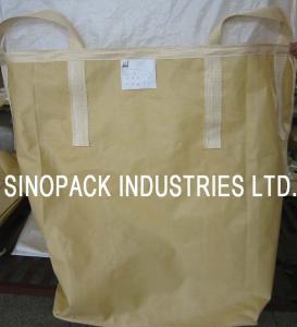 China Powder Goods Trasportation Circular / Tubular Building Sand Bulk Bag on sale