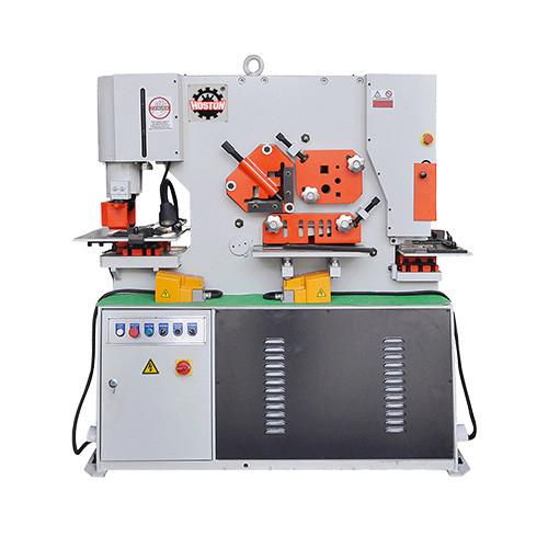 Hydraulic Punching And Shearing Combined Ironworker Punch Press Machine Bending