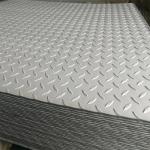 DC53D DX52D DIN Q345 1000mm Galvanized Metal Plates Chequered