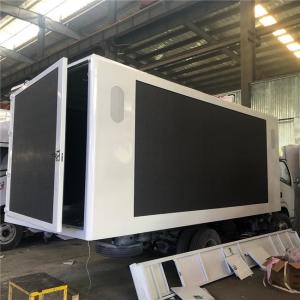 Quality 18ft P6 LED Box Truck Full Color 3 Sides Digital Mobile Billboard Advertising wholesale