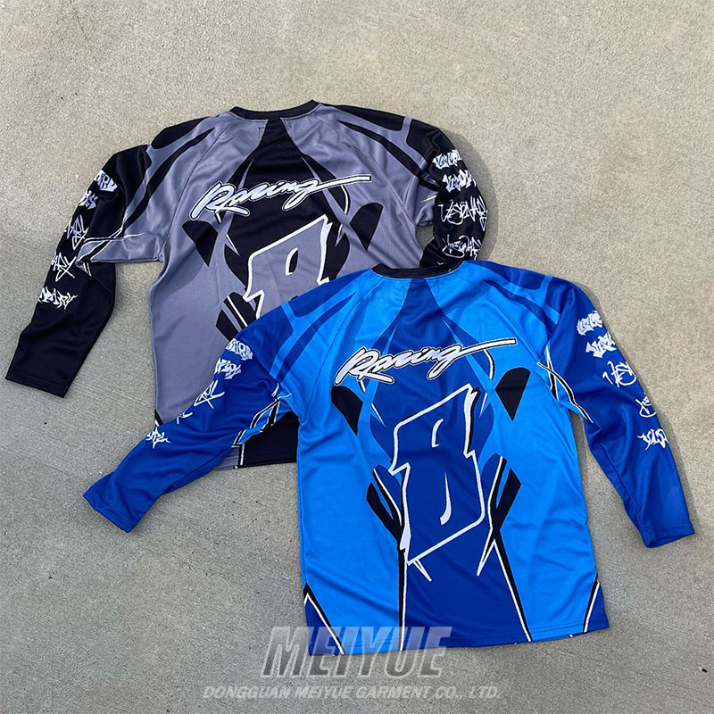 Custom Jersey Long Sleeve 100% Polyester Sport Wear Football Soccer Shirt Clothes Basketball Lightweight StreetwearJersey Men