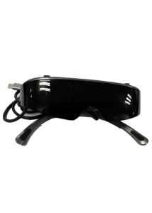 Quality 1080P OLED 43° FOV 1800 Nits AR Smart Glasses 0~-600° Dioptor HMD 3D Glasses With USB-C wholesale