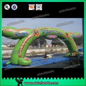 Quality Outdoor Lighting Advertising Inflatable Arch / Start Finish Arch For Promotional wholesale