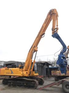 Quality Yellow Color Concrete Pile Driving Machine High Construction Efficiency wholesale