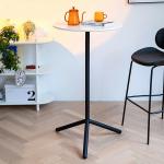 Restaurant Kitchen Bistro Bar Tables 110cm High Round Modern