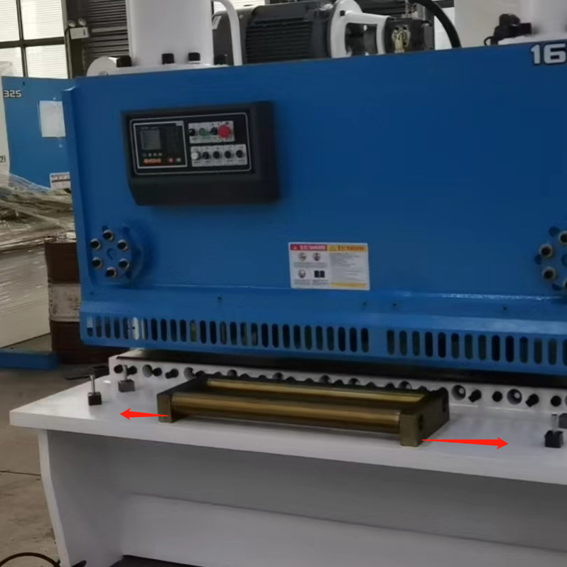 QC12K 6*3200 Cnc Hydraulic Guillotine Shearing Machine For Sheet Metal Cutting With High Efficiency