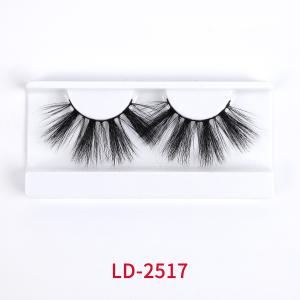 Quality Dramatic 6D 25mm Faux Mink Lashes Synthetic For Makeup wholesale