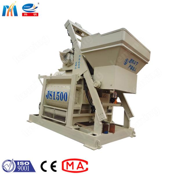 Cheap 30Kw Horizontal Concrete Forced Mixer JS 750 Batching for sale