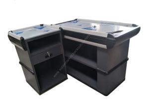 Quality Custom Built Steel Supermarket Fast Cashier Counter Shop Money Counter Stand wholesale