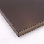 E0 Anti Scratch 18mm Metal Brushed PET Laminated MDF Panels