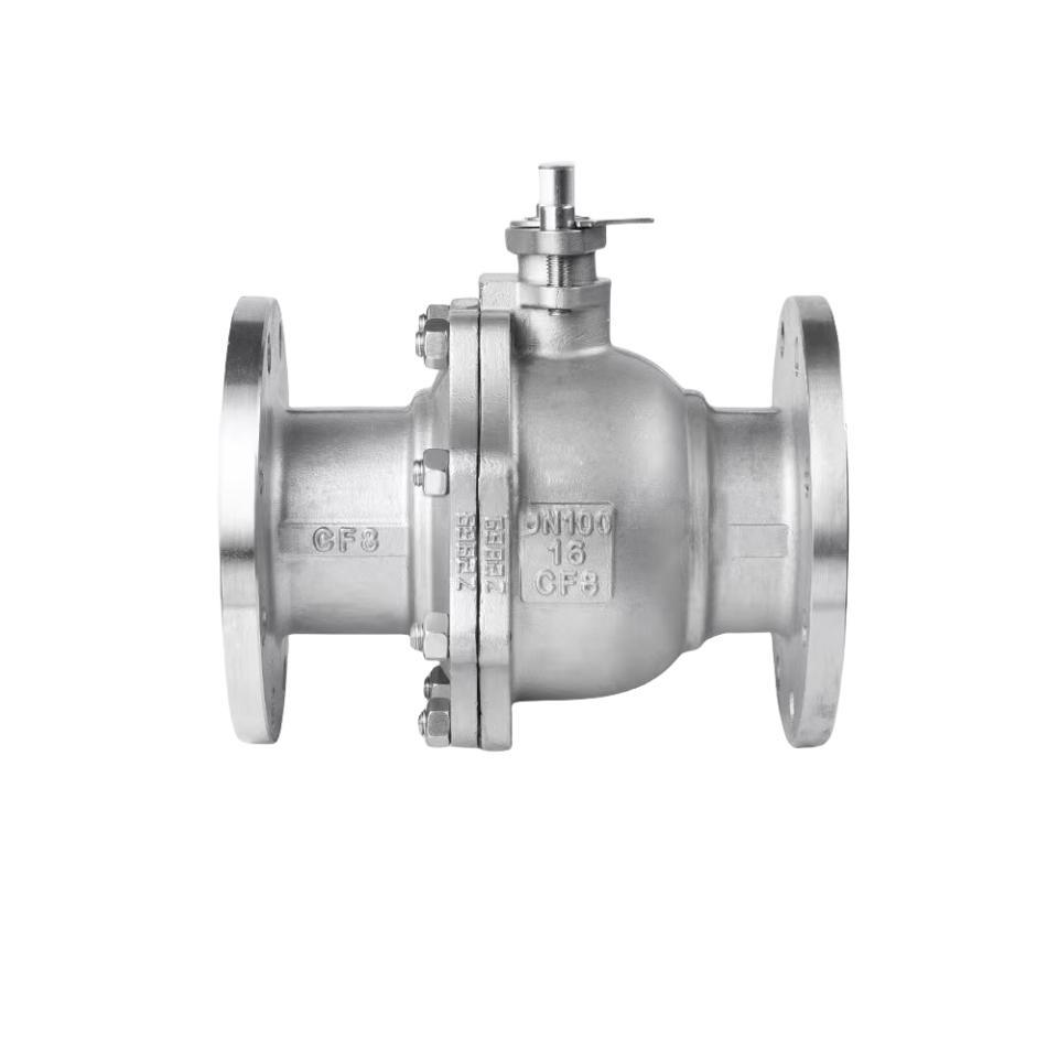 Pneumatic Electric Manual 304/316 Stainless Steel High Platform Flange Ball Valve
