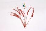 Dyed Stripped Rooster Coque Feathers with Fast Shipping via DHL UPS FEDEX EMS