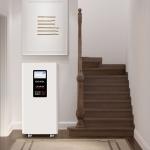 15KWH Touchable Screen 300AH 51.2V Household Energy Storage Battery With Wheels