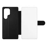Blank Leather Flip Sublimation Wallet Phone Cases With Card Slot For Samsung