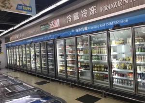 Quality Carel Thermostat Commercial Upright Freezer For Frozen Food wholesale