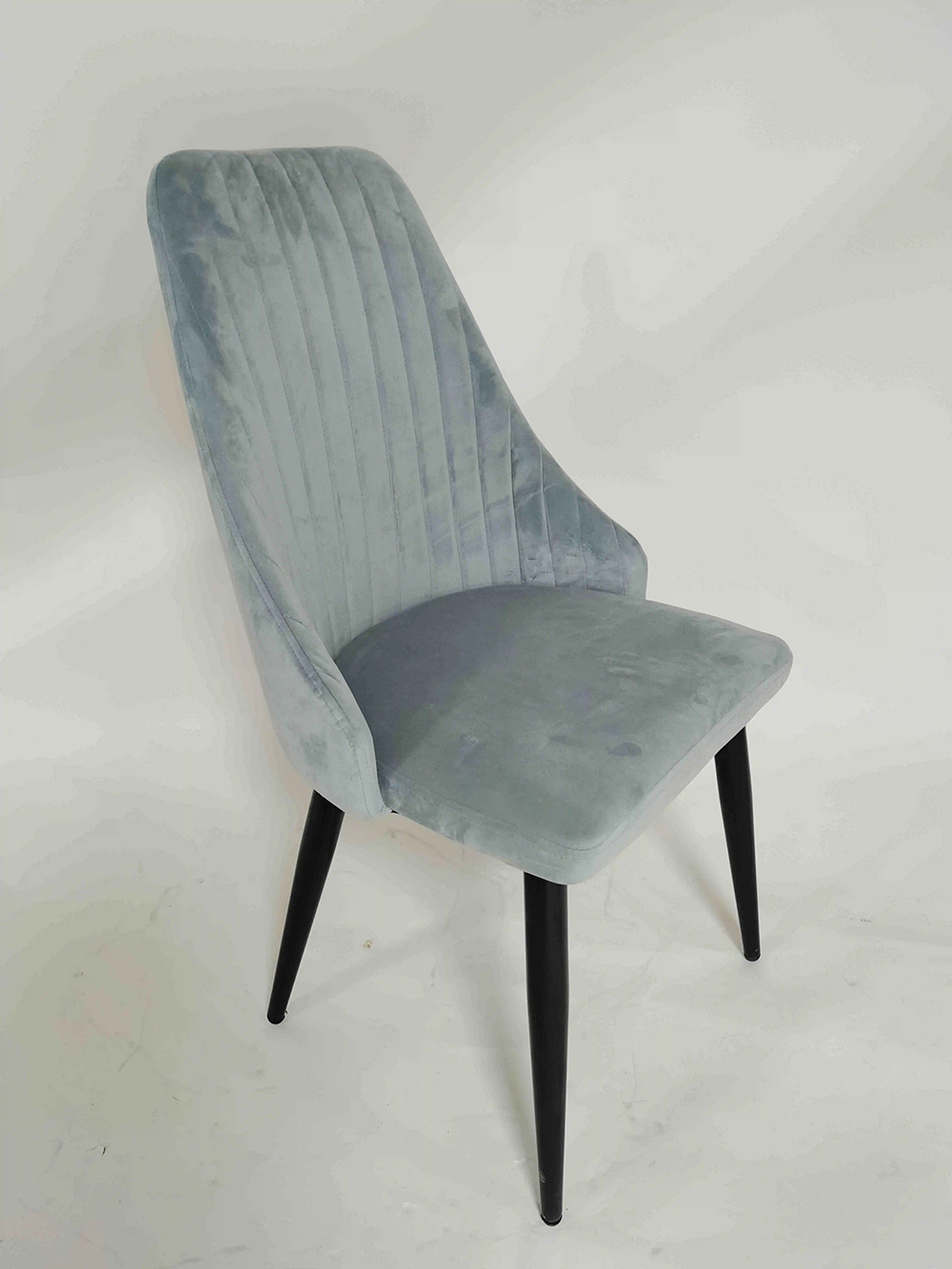 PU Leather Ivory Upholstered Dining Chairs ODM Upholstered Dining Room Chairs