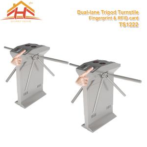 Quality Speed Gate Office Pedestrian Access Control Turnstile , Stainless Steel Turnstiles wholesale