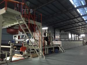 Quality Hot Air Circulation Floor Tiles Making Machine Applicable PP Fibre Carpet wholesale