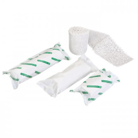 150mm Plaster Of Paris Bandage Smooth Fluidified White Color
