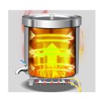 High Accuracy Kitchen Processing Equipment Non Drip Cooking Pots
